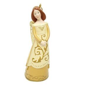 Hallmark 2005 Joyful Tidings Gilda Angel Ornament Gold Is The Color Of Tradition